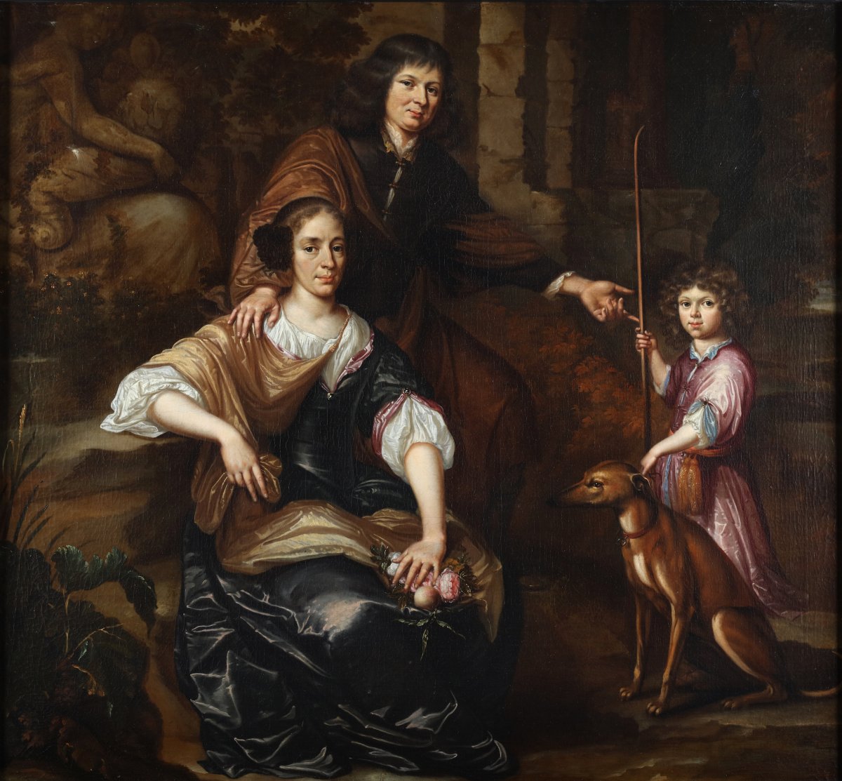 1200x1113 Family Portrait - Family Portrait Painting