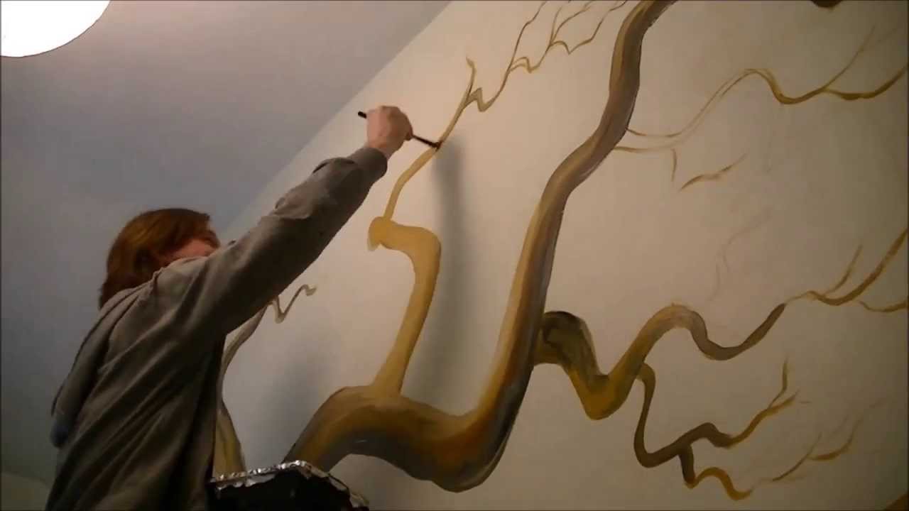 1280x720 Family Tree Mural - Family Tree Painting