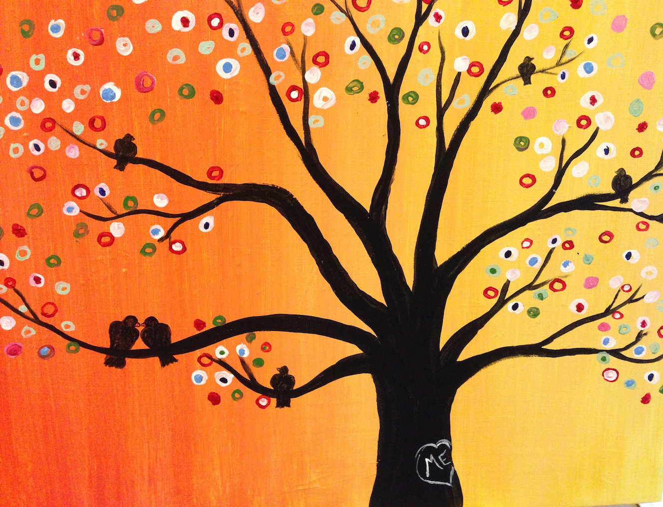 1328x1017 Family Tree Painting In Wisconsin - Family Tree Painting