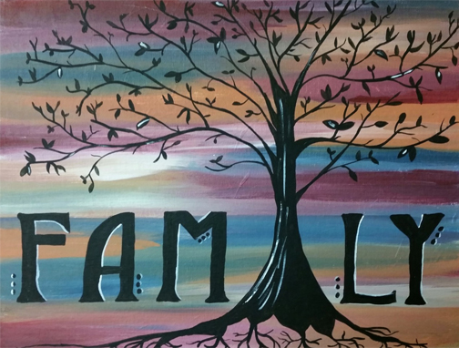 504x382 Family Tree Gallery On The Go - Family Tree Painting