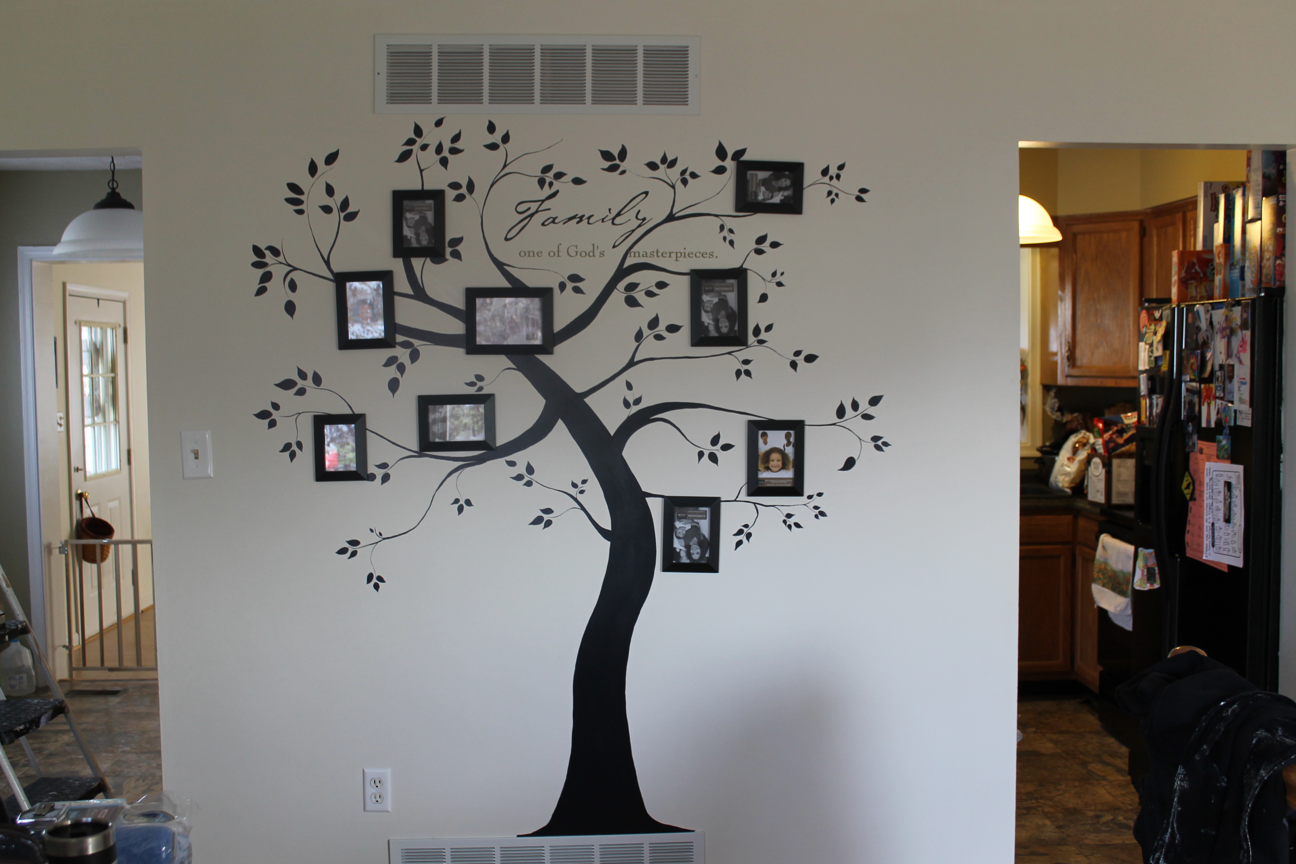 4272x2848 Wall Tree Family Tree Painted On Wall As - Family Tree Painting