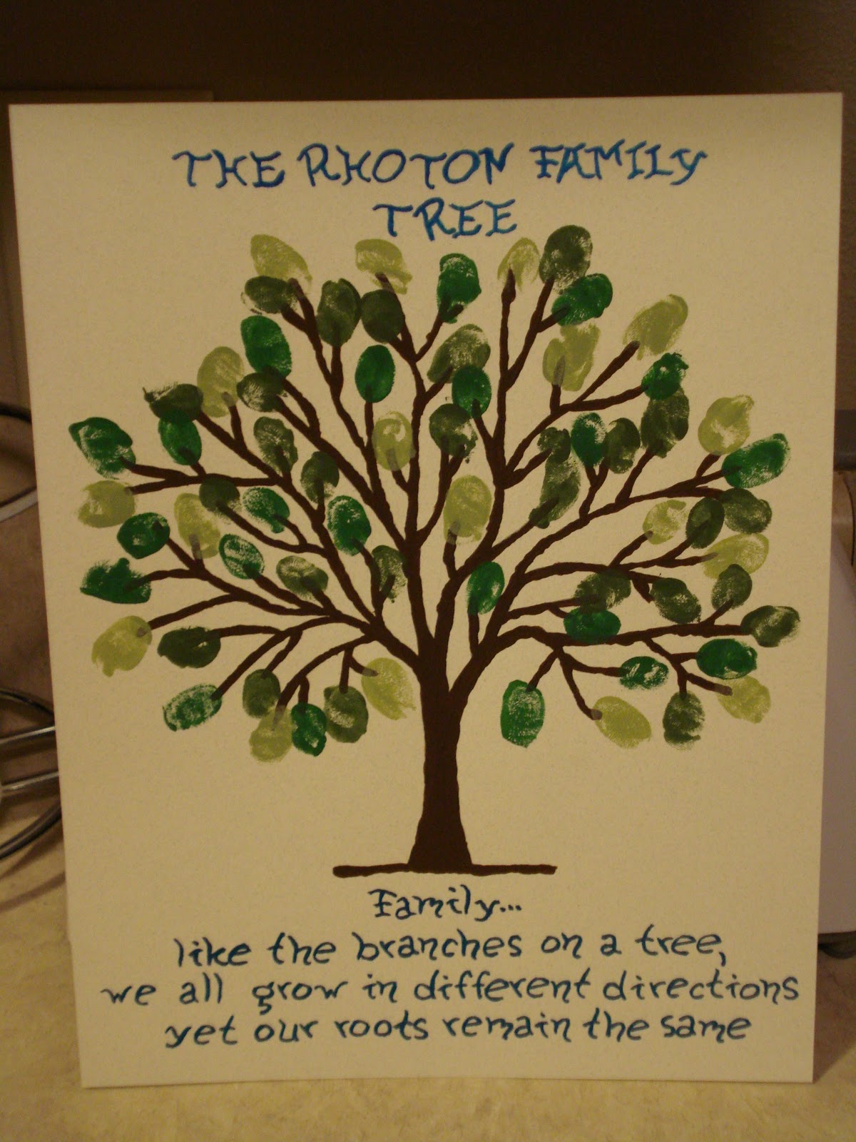 Family Tree Painting at PaintingValley.com | Explore collection of ...