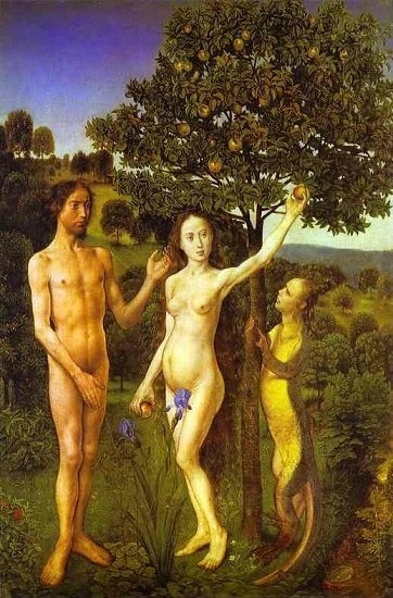 362x550 Expulsion From The Garden Of Eden - Famous Adam And Eve Painting