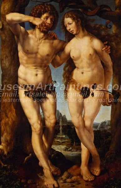 386x600 Famous Religious Paintings Adam And Eve - Famous Adam And Eve Painting
