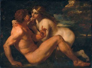 300x223 Becky's Photoblog Blog Archive Stories In Art Adam And Eve - Famous Adam And Eve Painting