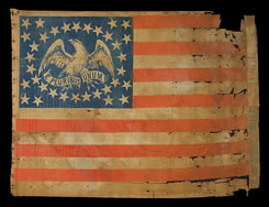 245x188 Jeff Bridgman Antique Flags, Early American Flags And Antique - Famous American Flag Painting