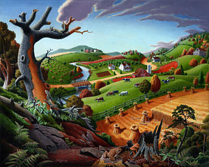 300x240 Amish Paintings Fine Art America - Famous Amish Painting