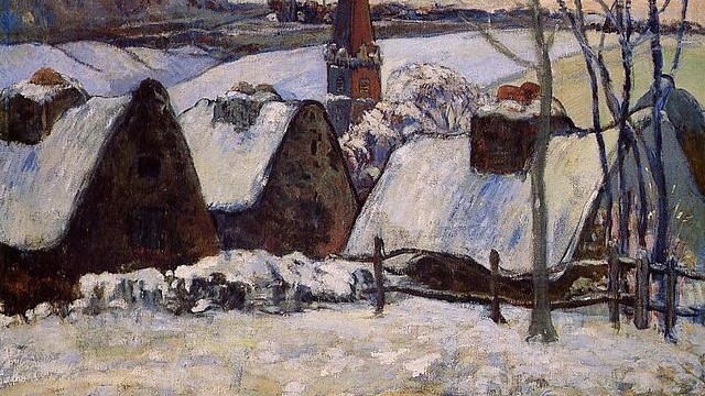 640x360 10 Winter Landscape Paintings By Famous Artists - Famous Artists Painting