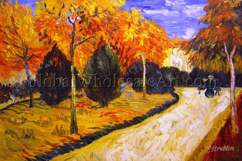 790x525 Vincent Van Gogh - Famous Autumn Painting