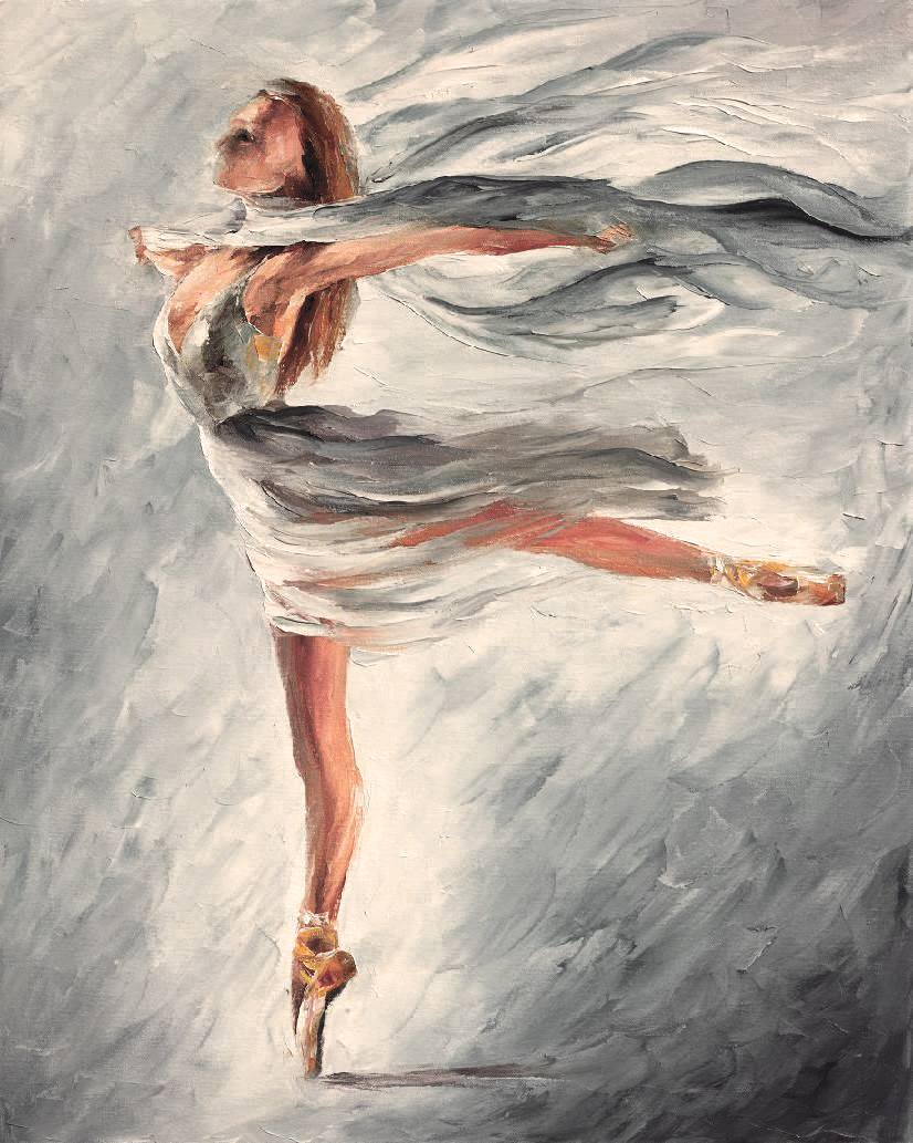 Famous Ballerina Painting at PaintingValley.com | Explore collection of ...