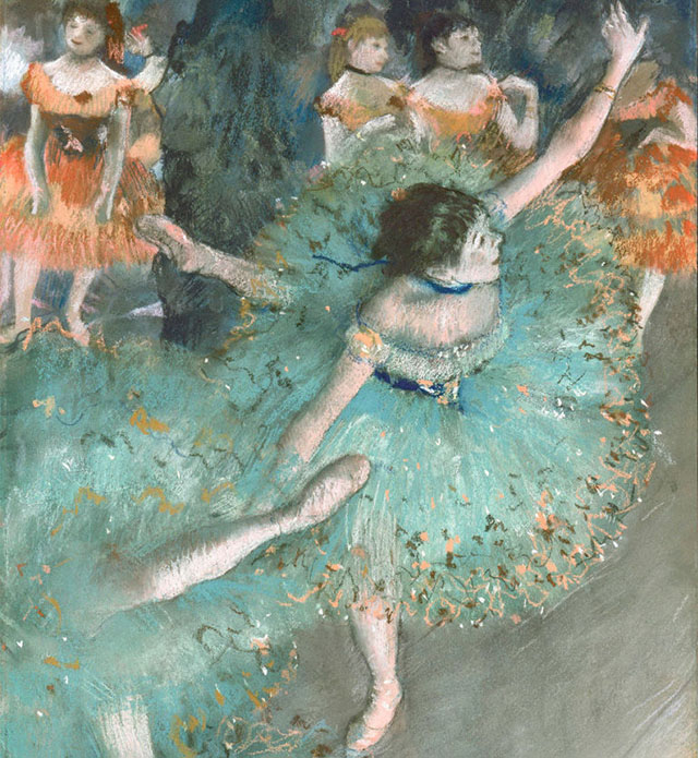 640x695 Degas Ballerina Replicas - Famous Ballerina Painting Degas