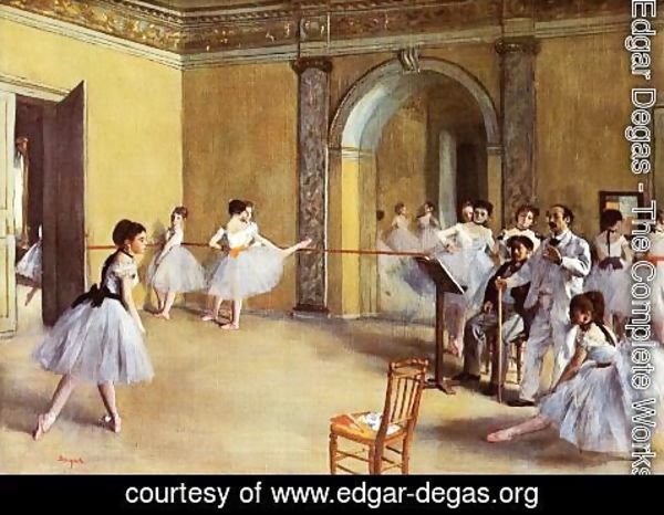 600x466 Edgar Degas - Famous Ballerina Painting Degas