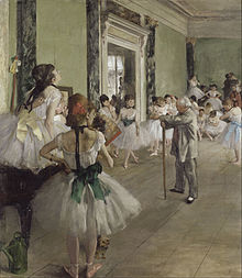 220x253 Edgar Degas - Famous Ballerina Painting Degas