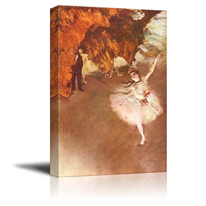 425x425 Wall26 Prima Ballerina By Edgar Degas - Famous Ballerina Painting Degas