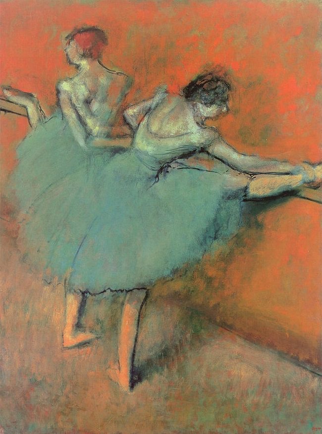 650x877 Dancers - Famous Ballerina Painting Degas