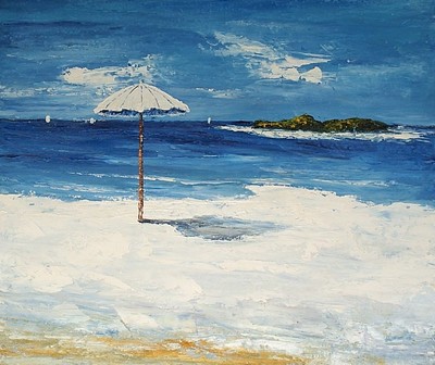 400x336 Beach Paintings Reproduction Claude Monet Oil Paintings - Famous Beach Painting