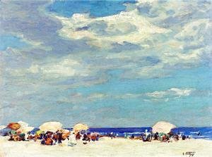 300x223 Famous Parasols And Umbrellas Paintings Amp Reproductions 1st Art - Famous Beach Painting