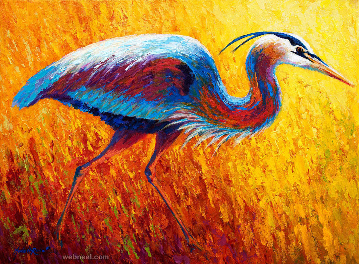 1200x884 50 Beautiful Bird Paintings From Famous Artists - Famous Bird Painting