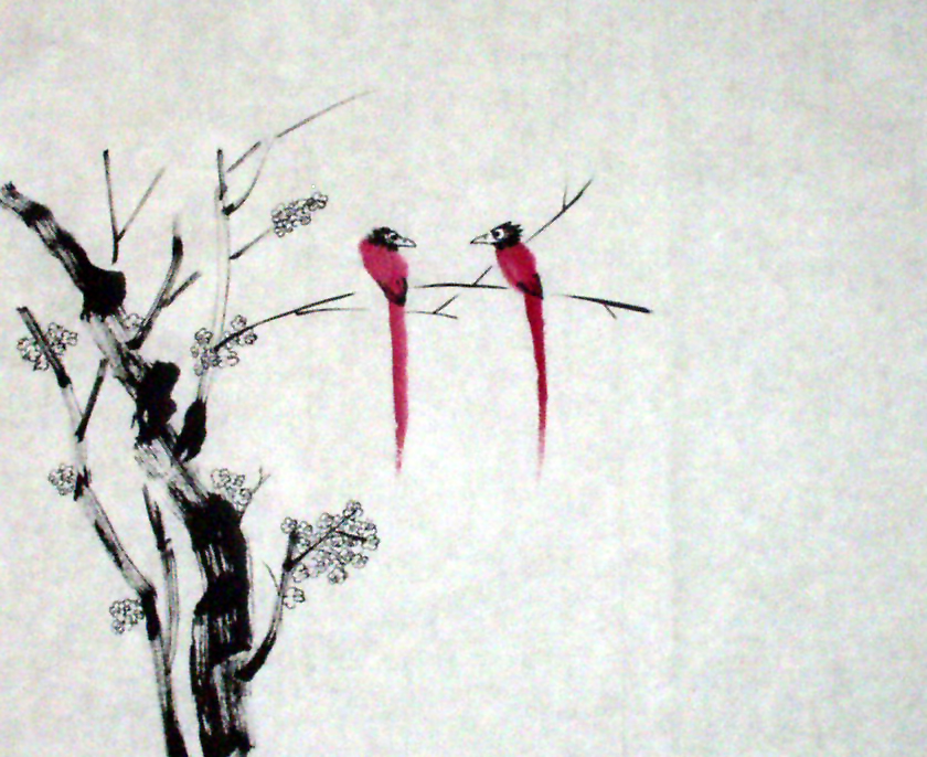 840x686 Chinese Painting Birds By Anomalyconcept - Famous Bird Painting