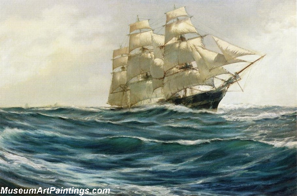 600x397 Famous Boat Paintings Harbor View - Famous Boat Painting