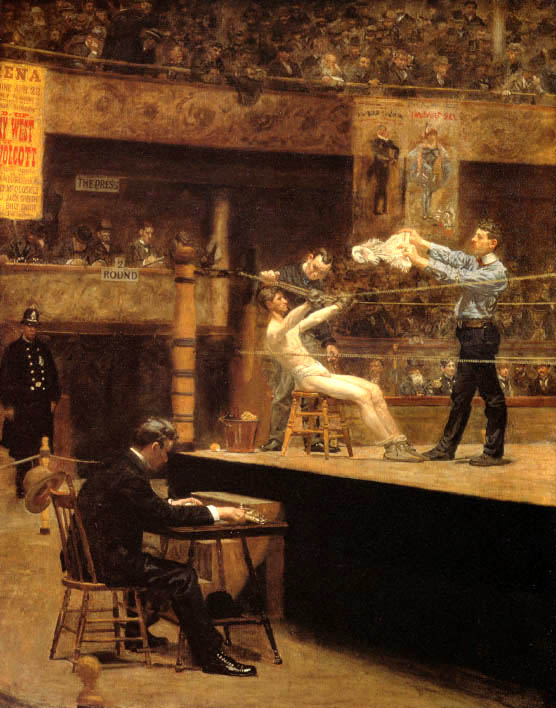 556x708 Boxing - Famous Boxing Painting