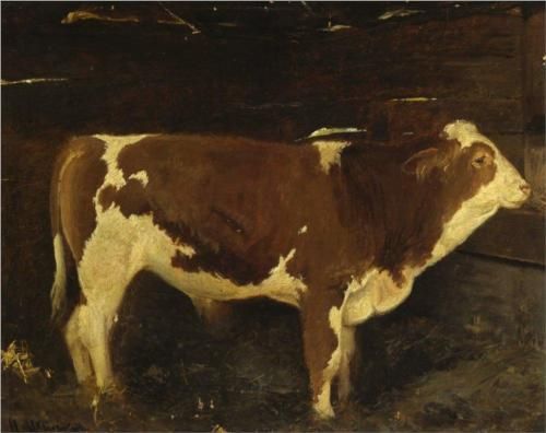 500x396 Bull - Famous Bull Painting