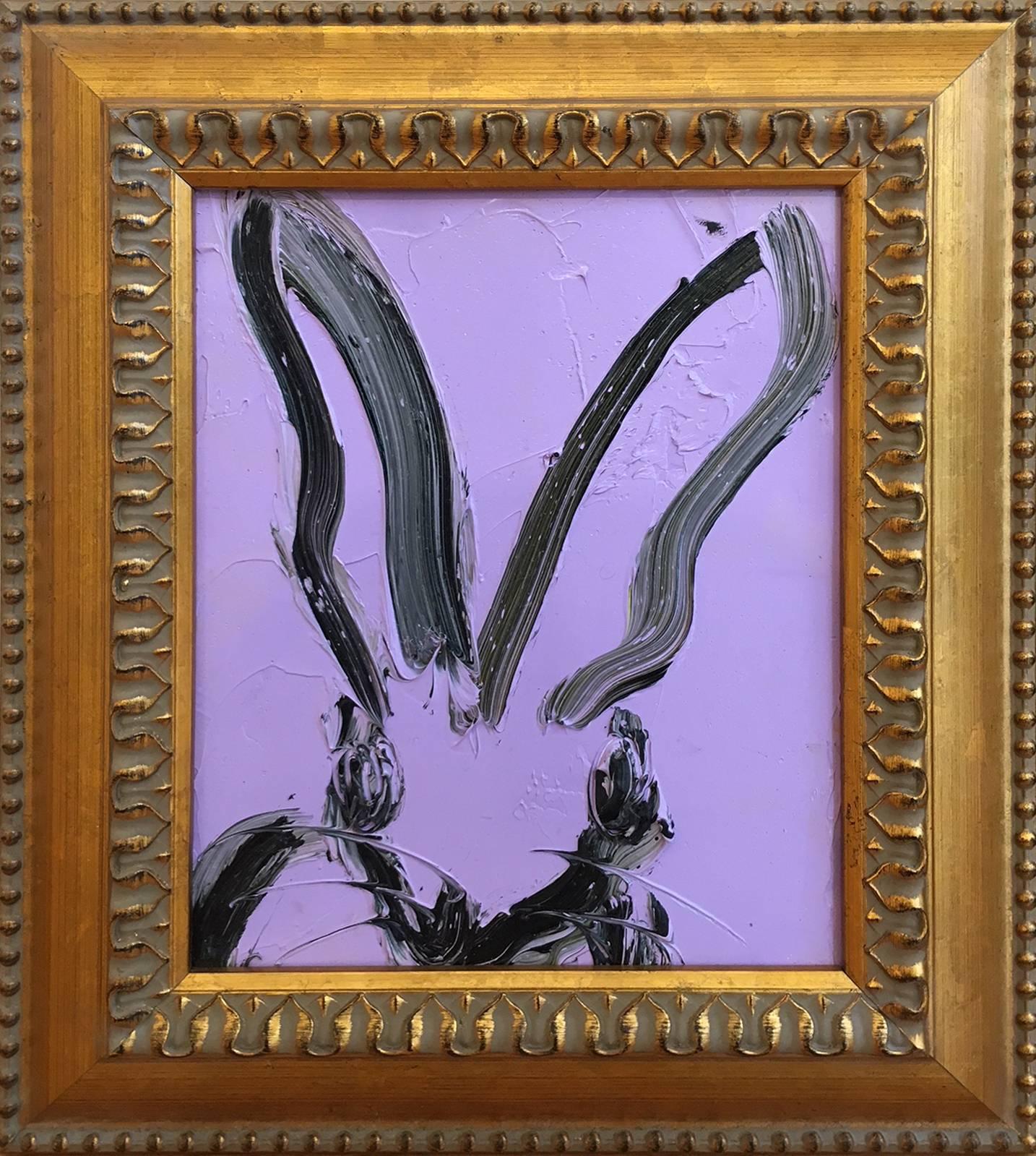 1434x1599 Hunt Slonem - Famous Bunny Painting