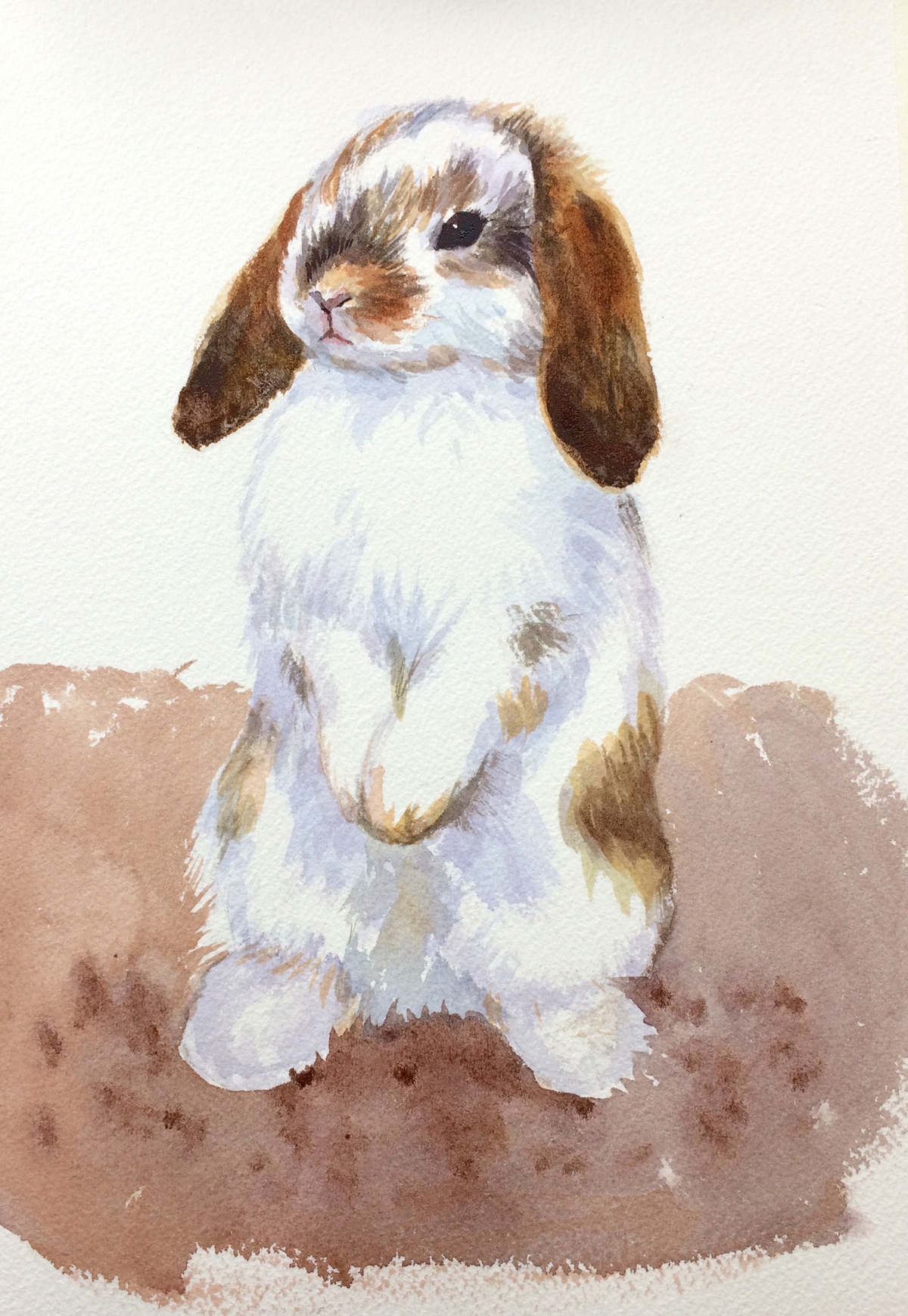 1200x1740 Painting Ideas Bunny Rabbit Made Easy, Visual Step By Step - Famous Bunny Painting