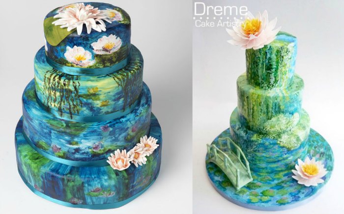 700x435 Top 10 Cake Art Designs Inspired By Famous Paintings - Famous Cake Painting