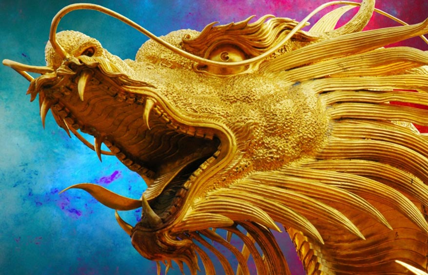 878x564 Dragon Teeth Hunters And The Mindless Destruction Of History - Famous Chinese Dragon Painting