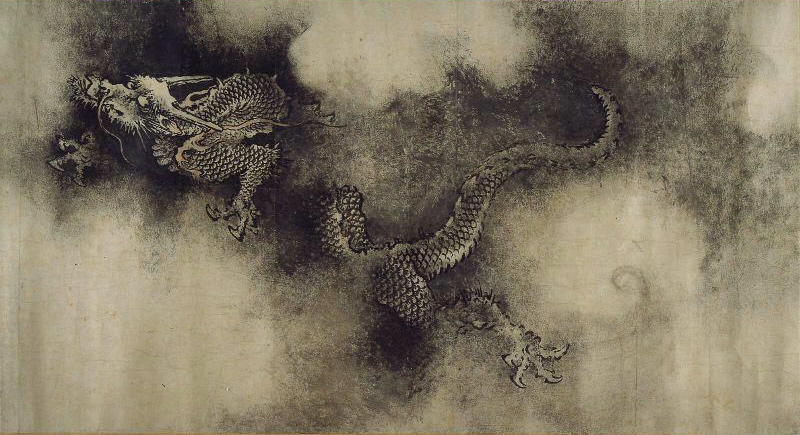 800x435 Chinese Mythology - Famous Chinese Dragon Painting