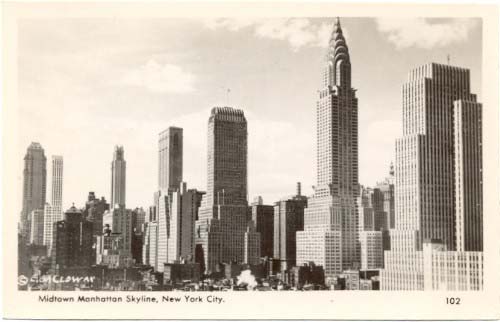 500x322 New York Architecture Images Chrysler Building - Famous Chrysler Building Painting