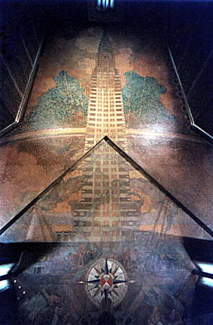 302x461 The Midtown Book - Famous Chrysler Building Painting