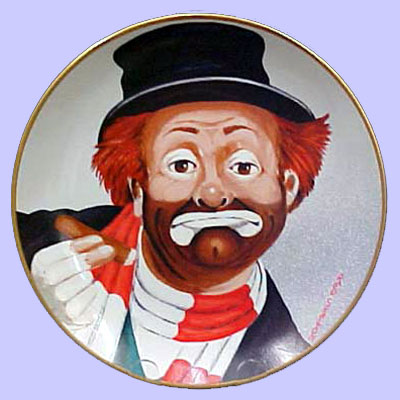 400x400 Clowns And Circus Picture Gallery Of Clown Amp Circus Art - Famous Clown Painting