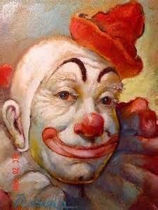 225x300 Famous Clown Painting - Famous Clown Painting
