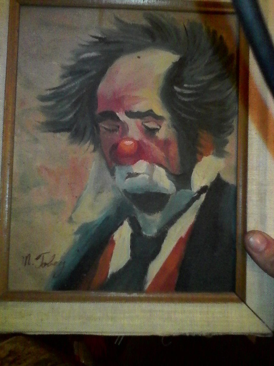 Famous Clown Painting Artists At PaintingValley Com Explore   Famous Clown Painting Artists 13 