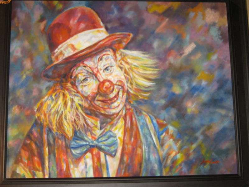 Famous Clown Painting Artists At PaintingValley Com Explore   Famous Clown Painting Artists 29 