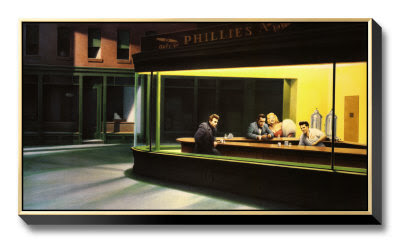 400x243 The Fine Art Diner Nighthawks And Other Predators - Famous Coffee Shop Painting
