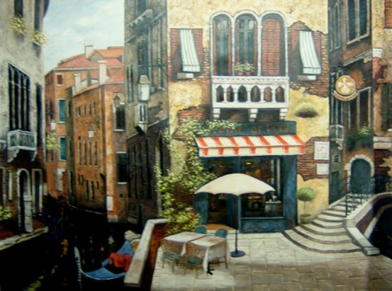 Famous Coffee Shop Painting At PaintingValley Com Explore Collection   Famous Coffee Shop Painting 9 