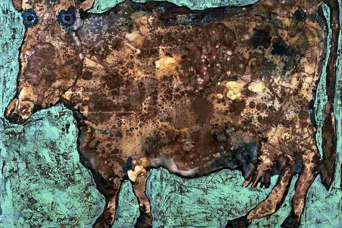 1200x800 The Most Famous Paintings In Post War Art, As Seen By The Internet - Famous Cow Painting