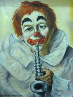250x333 Famous Clown Paintings - Famous Crying Clown Painting