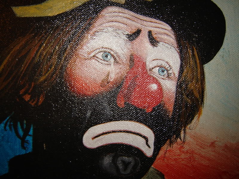 800x600 I May Have Stumbled Into A Horror Movie Hollywood Hates Me - Famous Crying Clown Painting