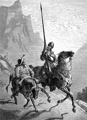 300x416 The Survival Of Don Quixote History Today - Famous Don Quixote Painting