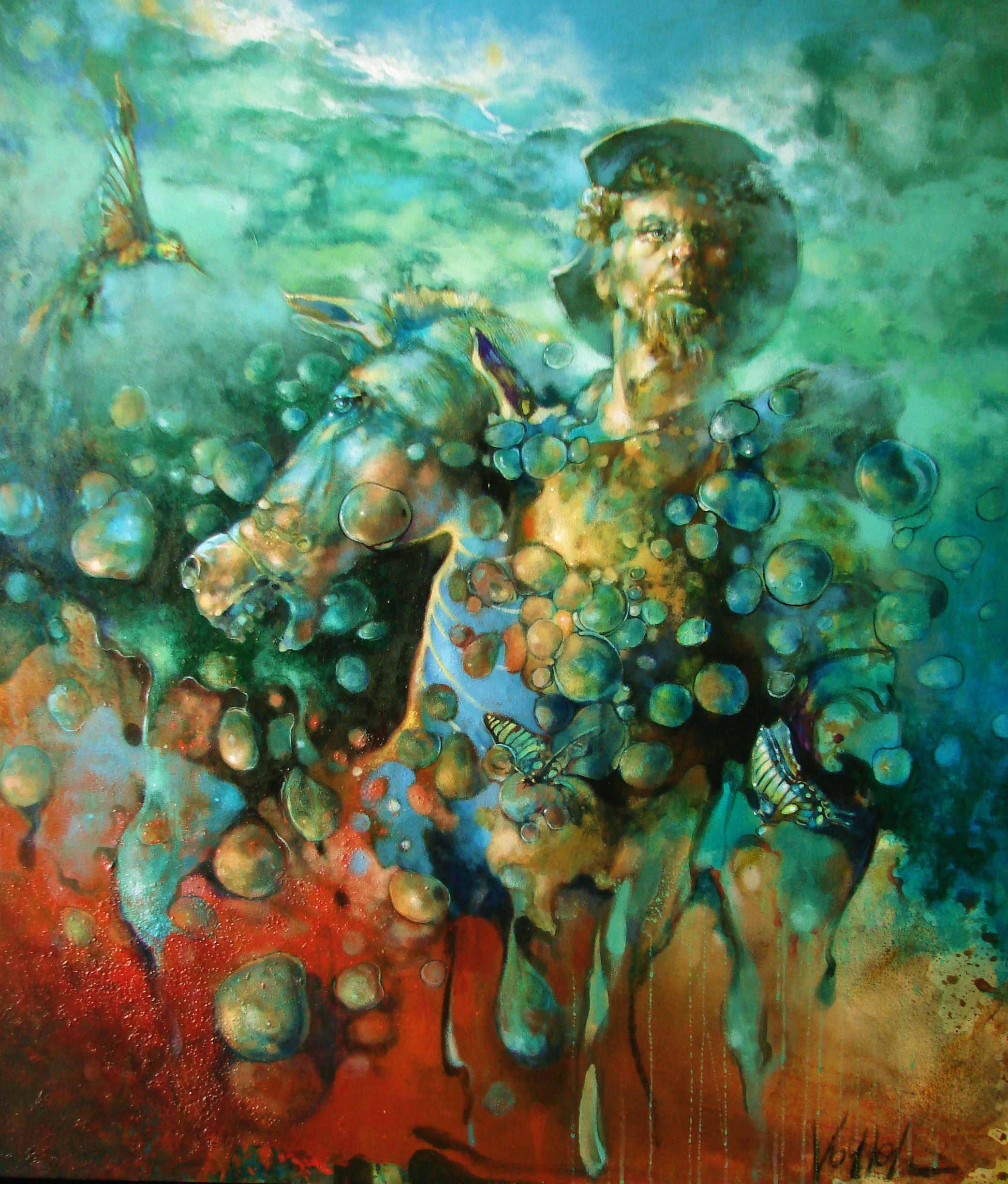 2084x2449 Voytek Is An Artist, Painter, Etcher, Teacher, Writer Don - Famous Don Quixote Painting