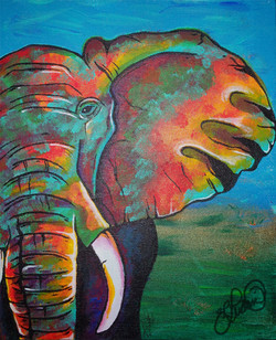 250x308 Famous Elephant Paintings - Famous Elephant Painting