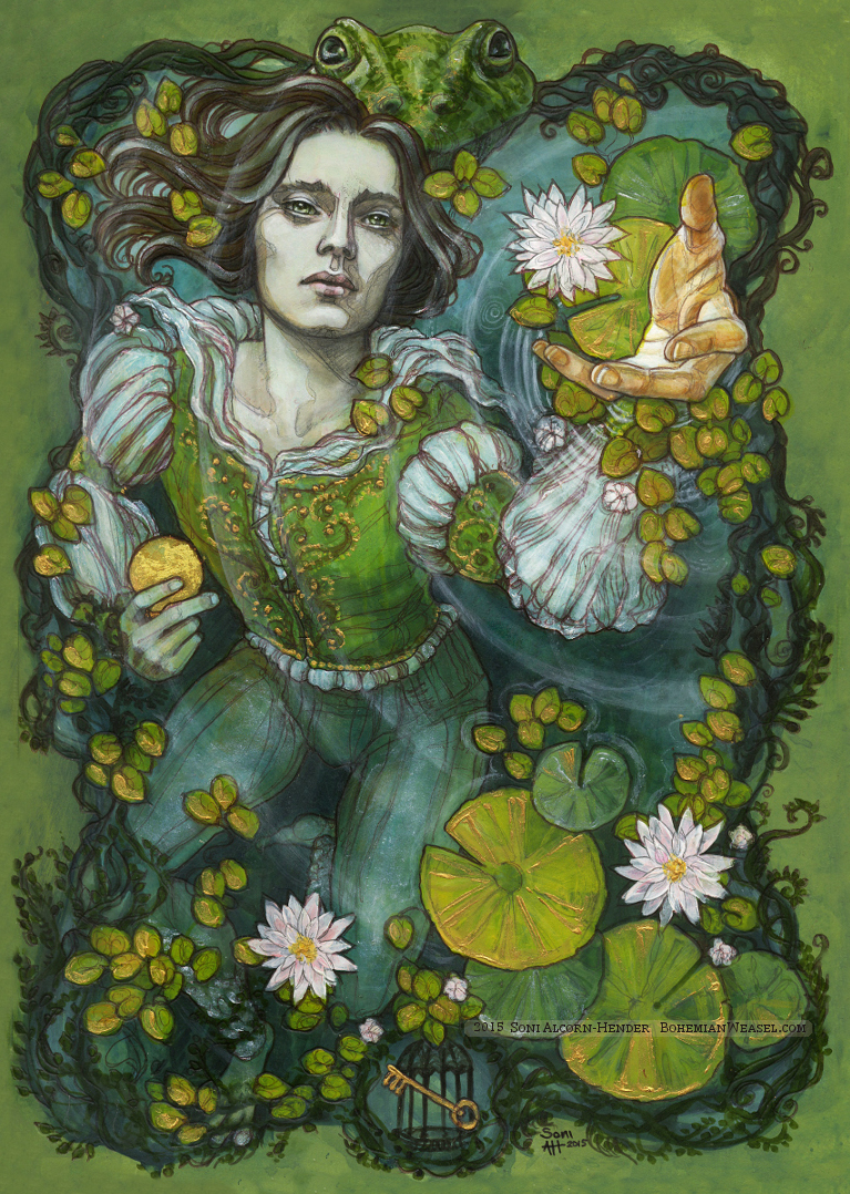 767x1078 Classic Fairy Tales Bohemian Weasel - Famous Fairy Painting