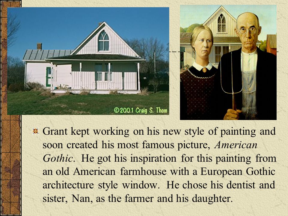 960x720 Grant Wood American Artist By Denise Jackson. - Famous Farmer Painting