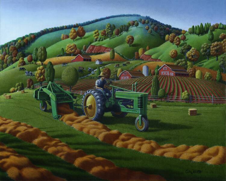 Famous Farmer Painting At PaintingValley Com Explore Collection Of   Famous Farmer Painting 31 