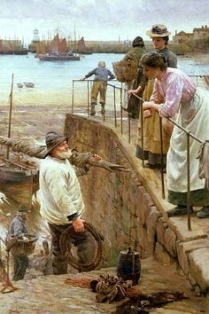 236x354 Famous Fisherman Painting Top 25 Ideas About Walter Langley - Famous Fisherman Painting