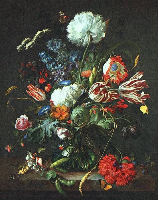 554x700 Jan Davidsz. De Heem Online - Famous Floral Painting